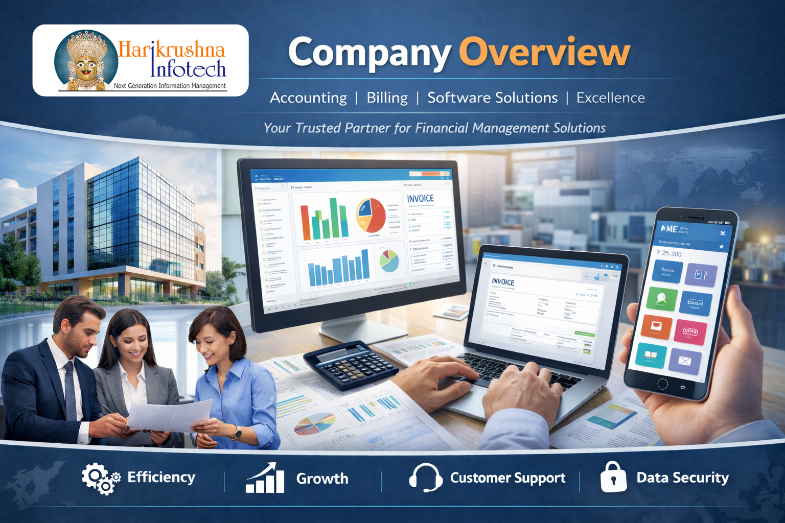 Harikrushna Infotech Office Overview